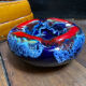 Vintage ashtray flame Vallauris