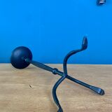 Brutalist candle holder for candle