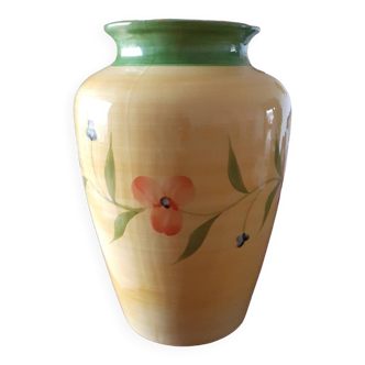 Faria and bento painted vase