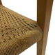 Vintage dining chair model 401 - JL Mollers Mobelfabric Denmark Papercord