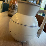 Enameled pitcher