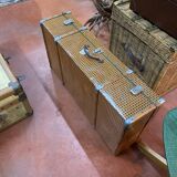 Old sheet metal trunk