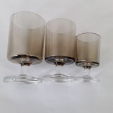 18 smoked brown walking glasses