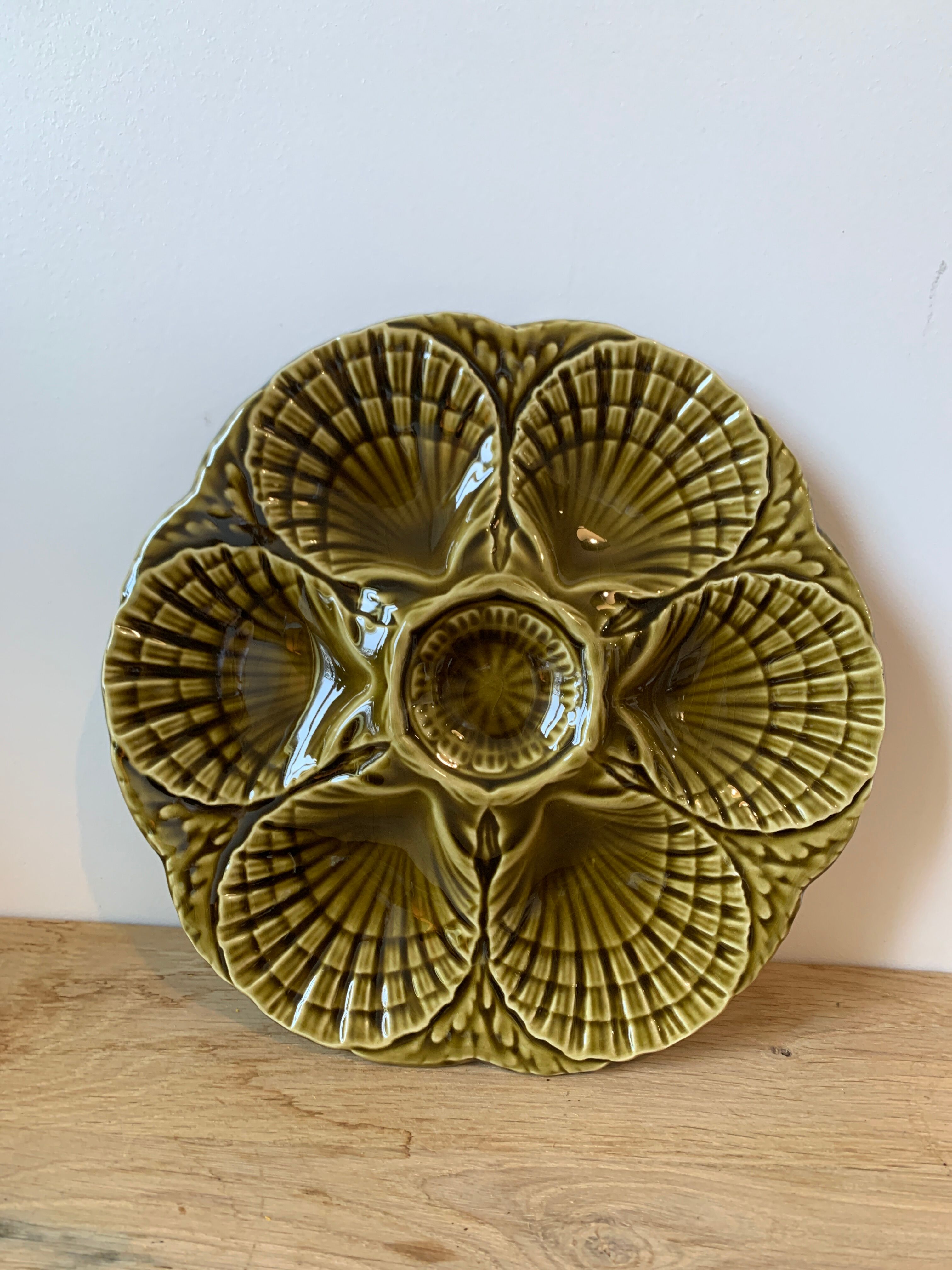 Plate shellfish Sarreguemines