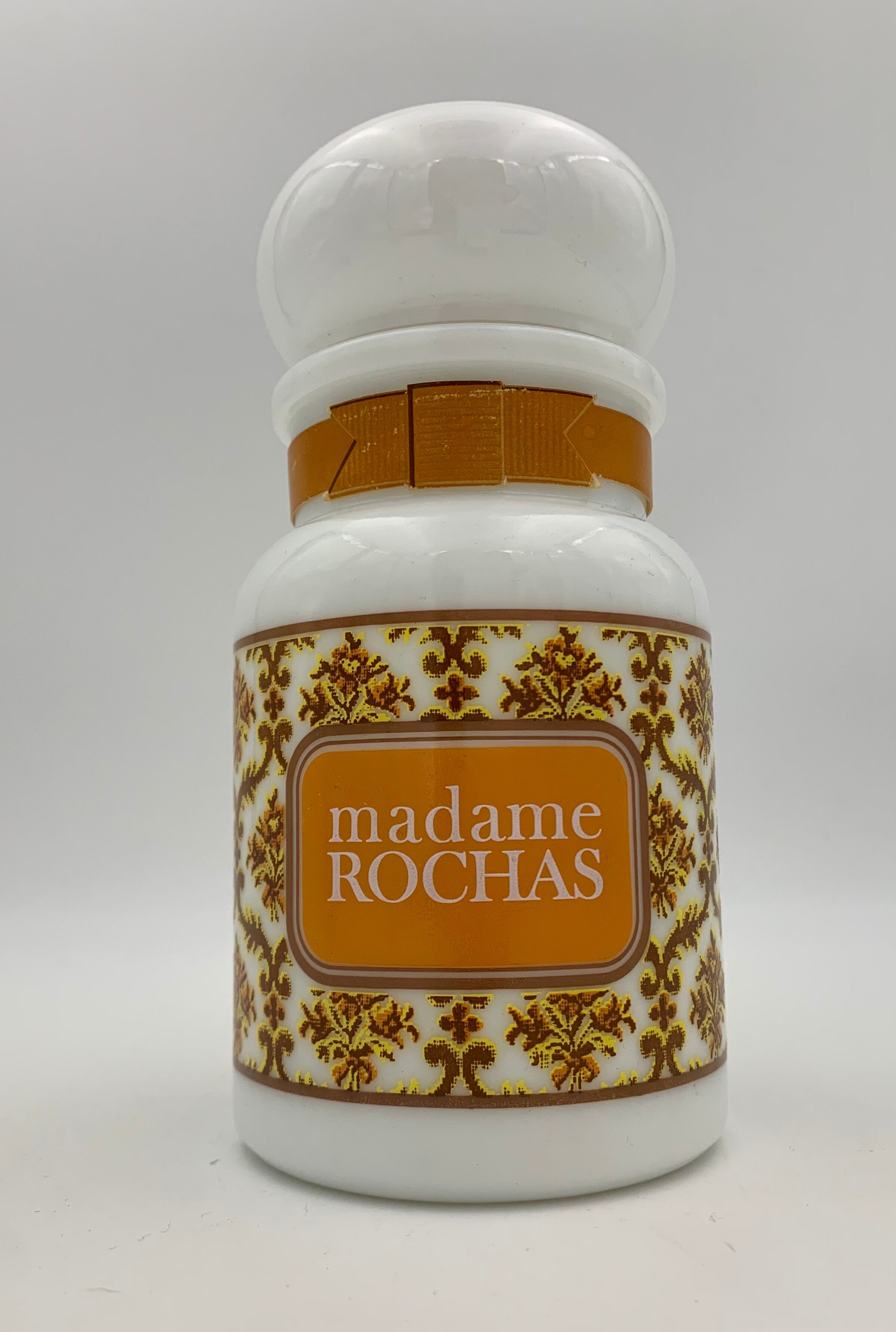 Pot, bottle in vintage opaline "madame rochas" - 1970s