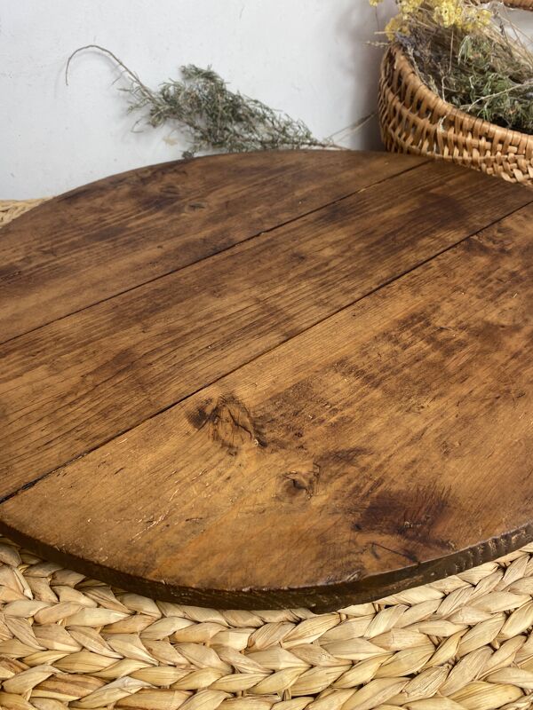 Planche de service rustique en bois