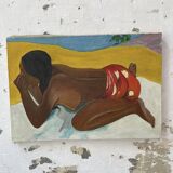 Gauguin oil painting canvas