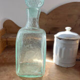 Plown green decanter