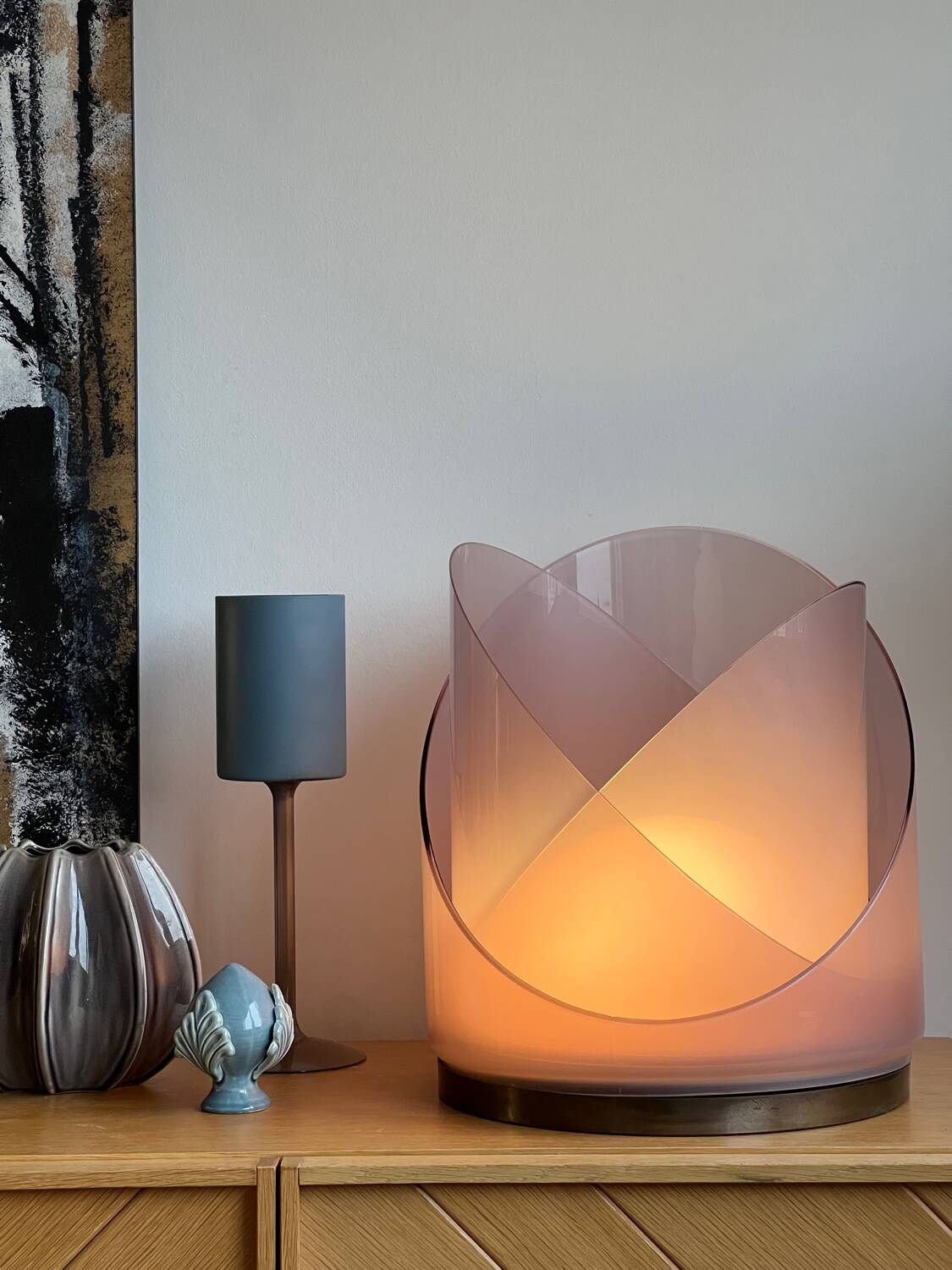 Carlo Nason LT 300 lamp for Mazzega