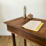 XXth century beech wood desk console