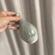Small vintage vase in glazed ceramic