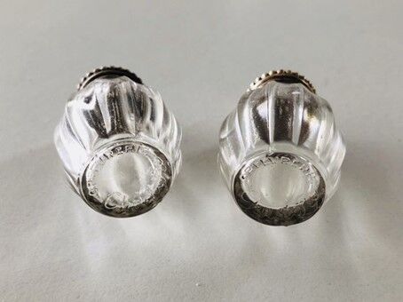 Lot of 4 salt shakers Goldsmith Christofle around 1930