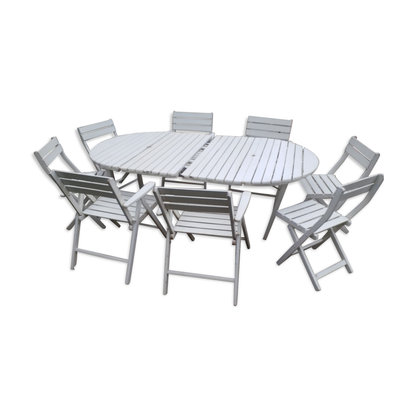 Wooden garden furniture