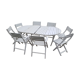 Wooden garden furniture
