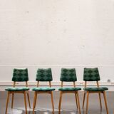 Set of 4 volak chairs