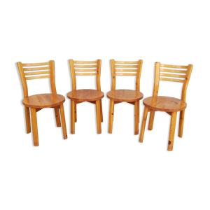 Série de quatre chaises