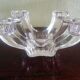 Val Saint Lambert - Pair of 4-light crystal candlesticks - modern design
