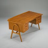 Mid-Century Danish Teak Desk by Svend Åge Madsen for Sigurd Hansen, 1950s