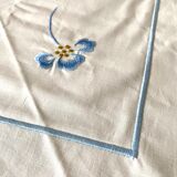 Embroidered pillowcase