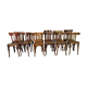 Lot de 12 chaises bistrot