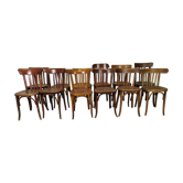 Set of 12 bistro chairs