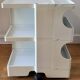 Joe Colombo Boby Off-White Plastic Serving Trolley for Bieffeplast Italy 1968 Space Age