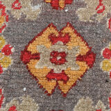 Anatolian handmade vintage rug,122x214cm