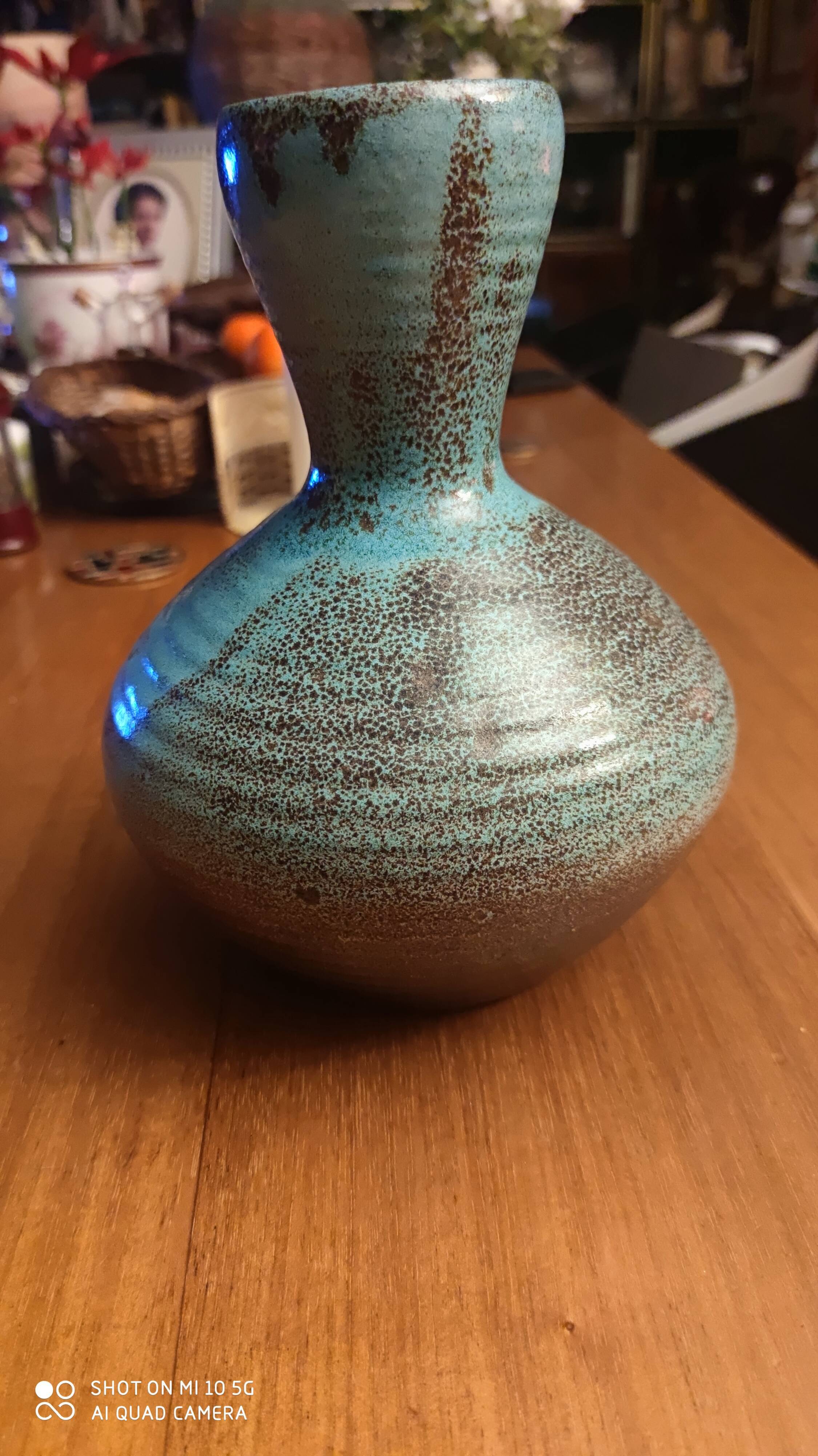 Vase en céramique Accolay vers 1950/60