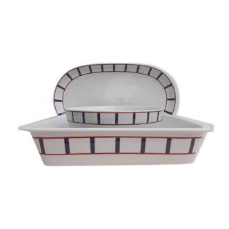 Set of 3 Basque dishes