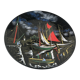Longwy enamel plate