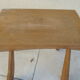 Tabouret vintage bois brut