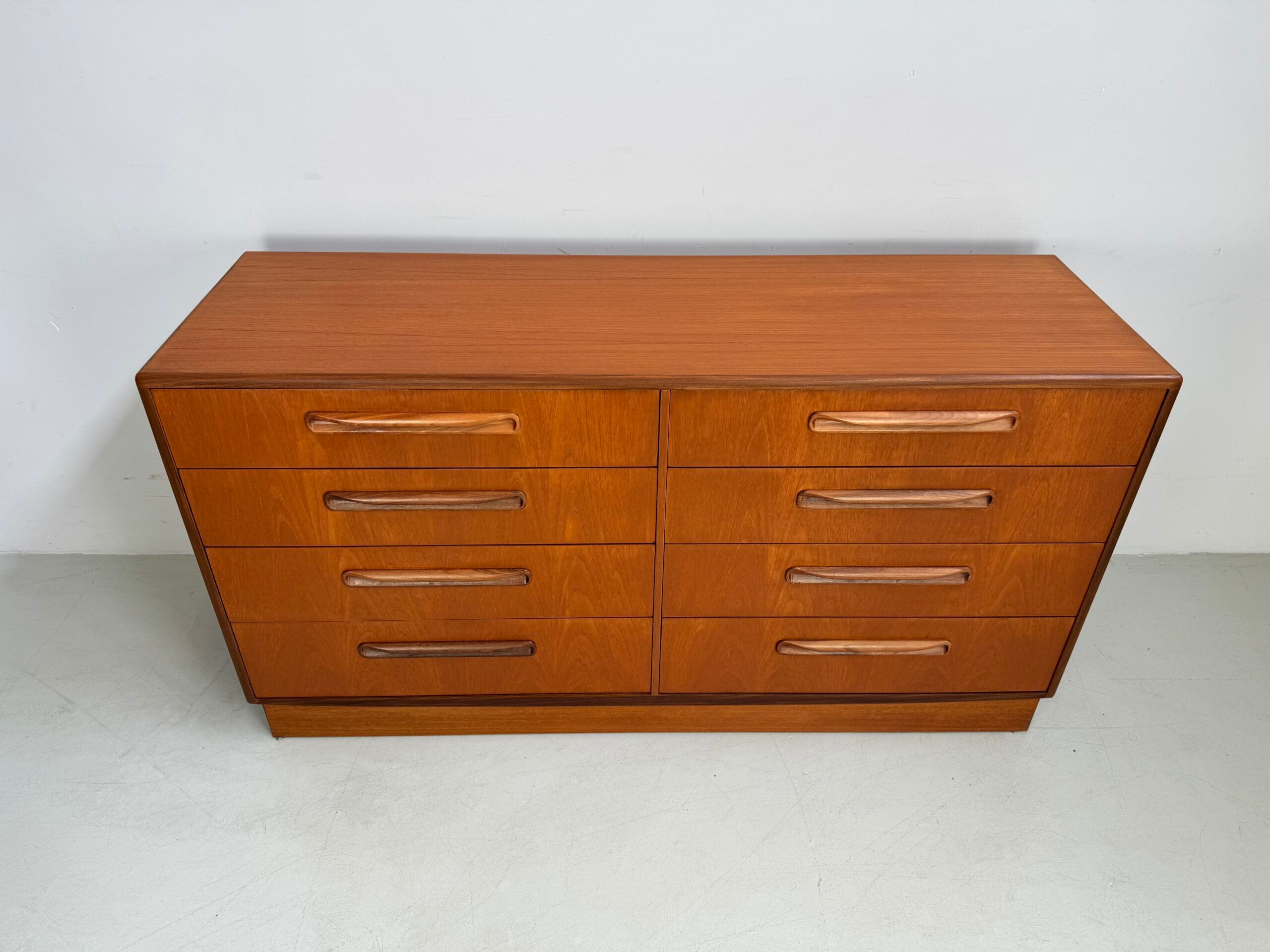 Vintage G-Plan chest of drawers.