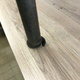 Lot 6 stackable chairs school stella tube/wood