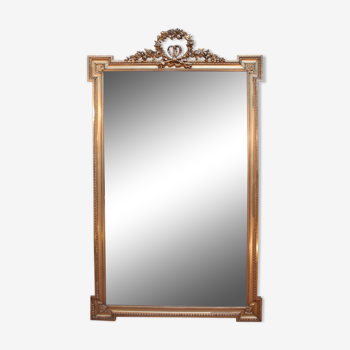 Golden mirror Louis XVI style