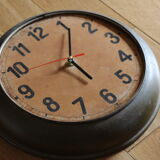 Brass wall clock 1950