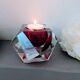 Murano Sommerso Block Candle Holder Design 60/70 Visible Label