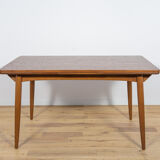 Table à manger en chêne extensible danois du milieu du siècle, années 1960