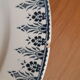 Assiettes plates en faïence de Sarreguemines Digoin, modèle Alger