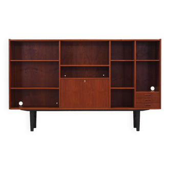 Teak bookcase, Danish design, 1970s, production: Denmark