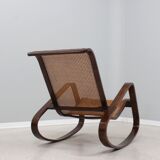 Luigi Crassevig "Dondolo" rocking chair 1970s