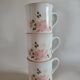 Mugs fleuries