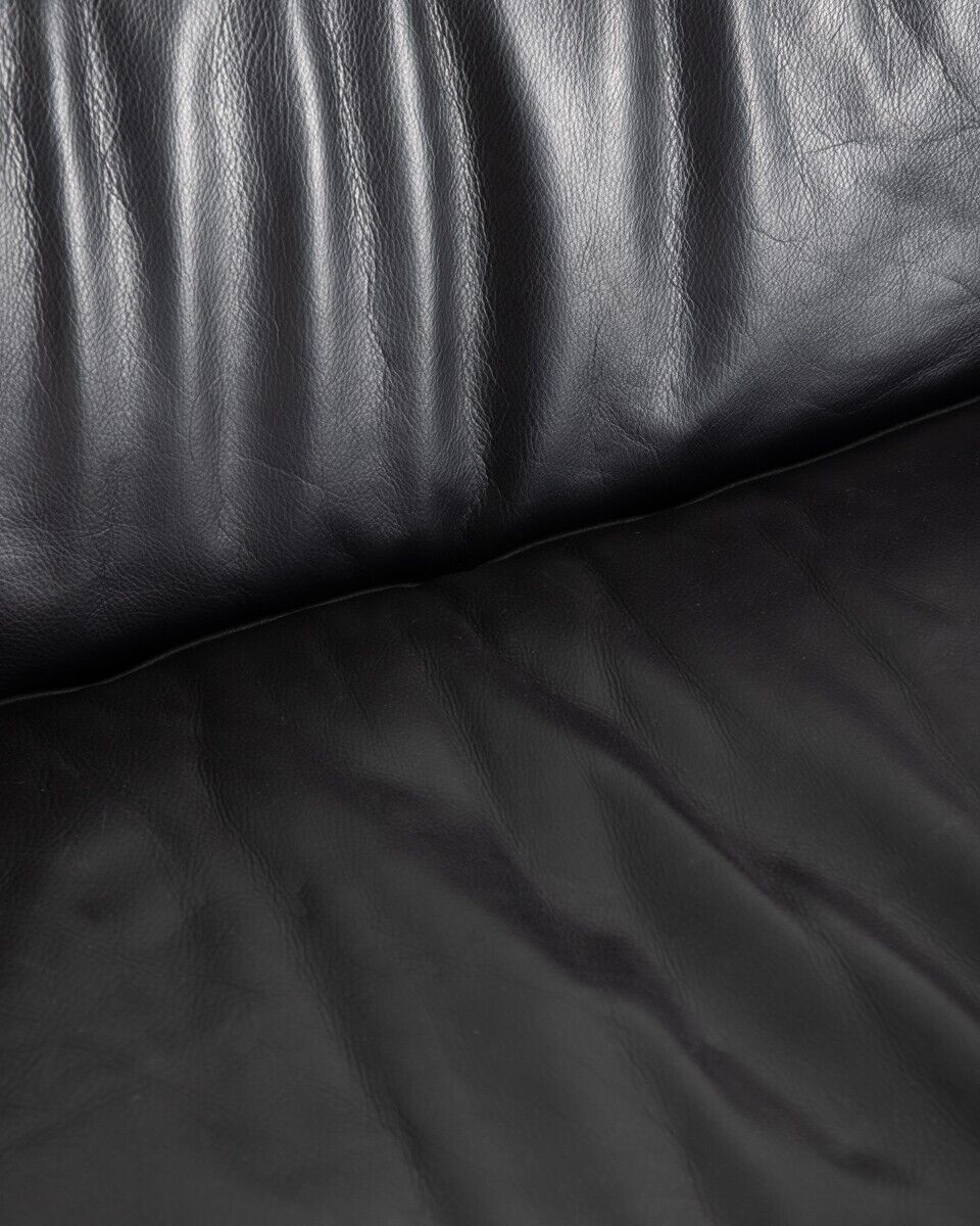 Canapé en cuir vintage modèle DUC 405 par Mario Bellini pour Cassina, années 1970