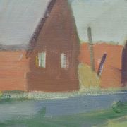 Tage Nilsson ( 1926-1997), Swedish Modern Painting, Oil on Canvas, 1960s, Framed