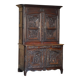 Antique Dutch carved placard, circa 1860.