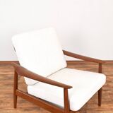 Mid-Century Danish Teak Armchair FD-164 by Arne Vodder for France & Son