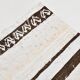 Cream & Brown Striped Vintage Kilim Rug, 204x279Cm