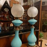 Two Napoleon 3 style lamps