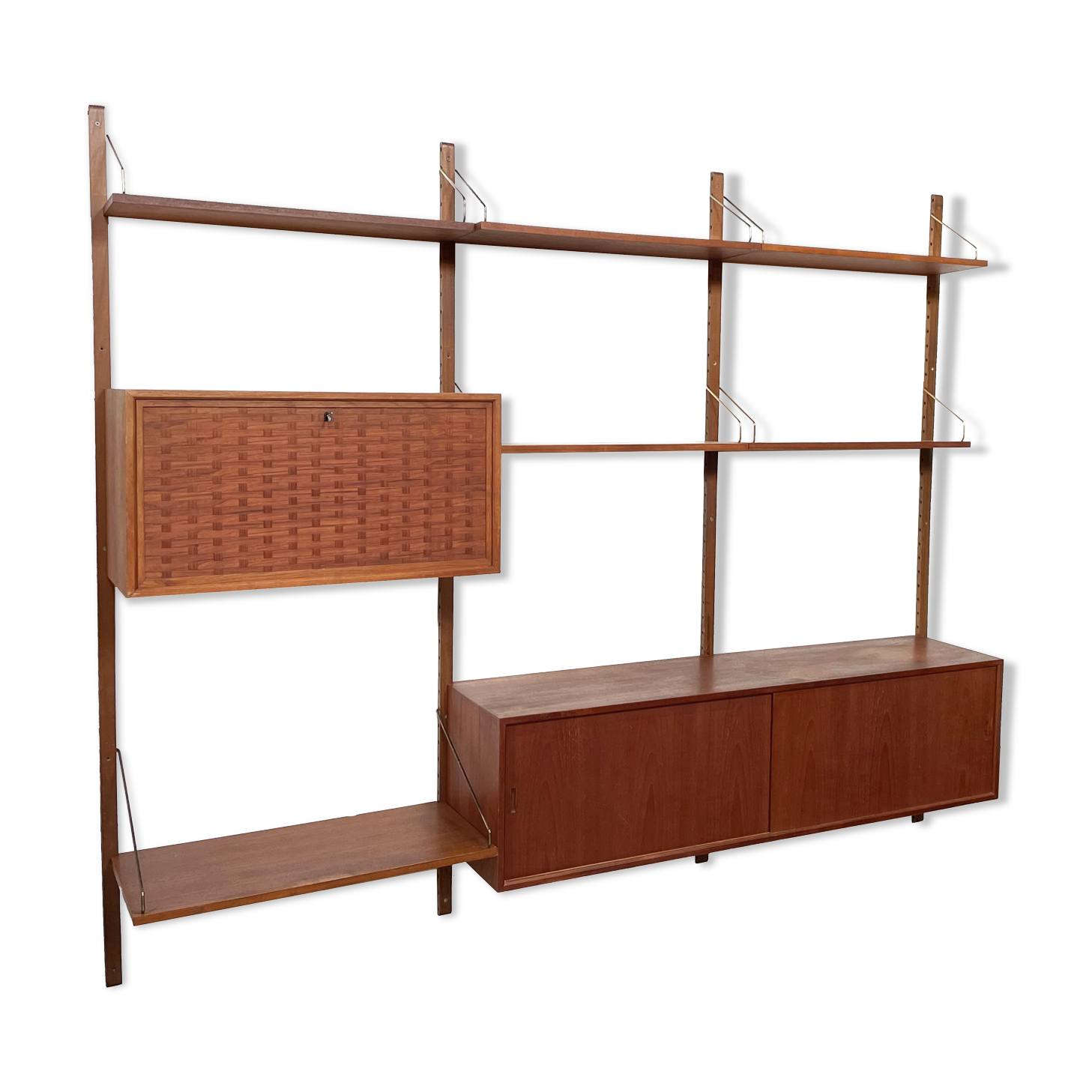 Vintage Poul Cadovius Royal System wall system wall unit