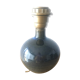 Pied de lampe en grès émaillé