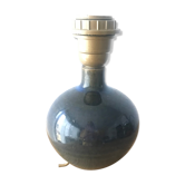 Pied de lampe en grès émaillé
